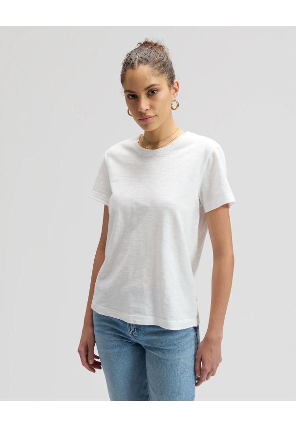 Lee - DAMSKA KOSZULKA LEE PERFECT TEE BRIGHT WHITE 112355195