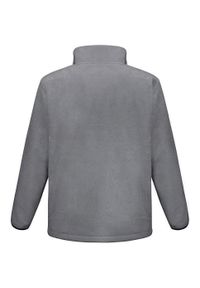 RESULT - Kurtka Męska Polarowa Fashion Fit. Kolor: niebieski, szary, wielokolorowy. Materiał: polar. Sezon: zima. Styl: sportowy