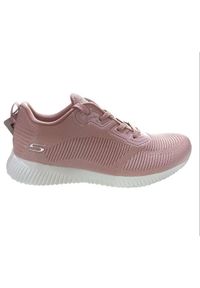 skechers - Buty damskie SKECHERS Bobs Squad Tough Talk. Kolor: różowy