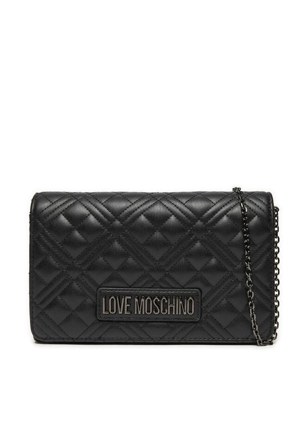 Love Moschino - Torebka LOVE MOSCHINO. Kolor: czarny