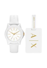 Zegarek Armani Exchange. Kolor: biały