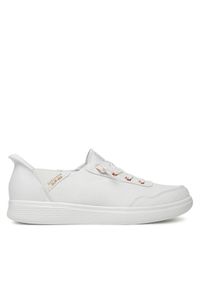 skechers - Skechers Sneakersy BOBS Skip Cute-B Cute Sweet 114815/WHT Biały. Kolor: biały. Materiał: materiał