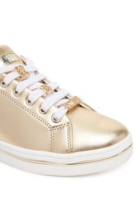Guess Sneakersy FLTSS3 LEL12 Złoty. Kolor: złoty. Materiał: skóra