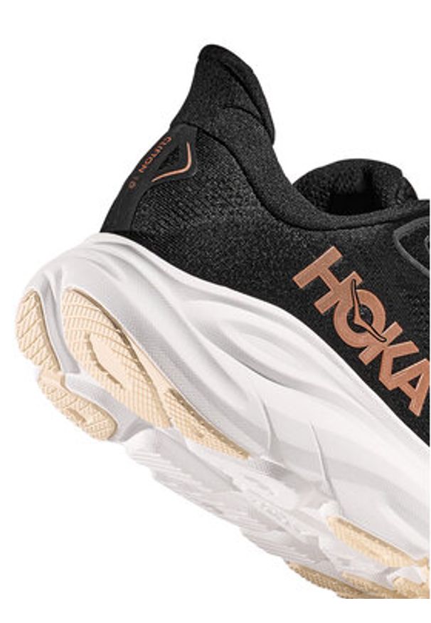 HOKA - Hoka Buty do biegania Clifton 10 1162031 Czarny. Kolor: czarny. Materiał: materiał