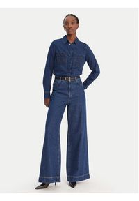 Guess Koszula jeansowa W6RH82 D6841 Granatowy Regular Fit. Kolor: niebieski. Materiał: bawełna #5