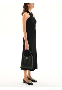 Kazar - Czarna torebka damska. Kolor: czarny. Wzór: gładki. Materiał: skórzane. Styl: elegancki #2