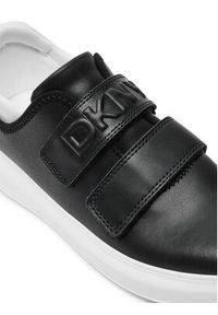 DKNY Sneakersy Jamiah K3422734 Czarny. Kolor: czarny. Materiał: skóra #4