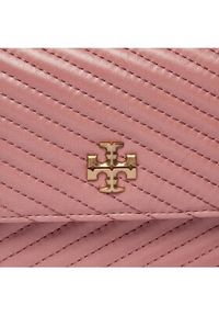 Tory Burch Torebka Kira Moto Quilt Mini Top Handle Chain Wallet 155893 Różowy. Kolor: różowy. Materiał: skórzane #4