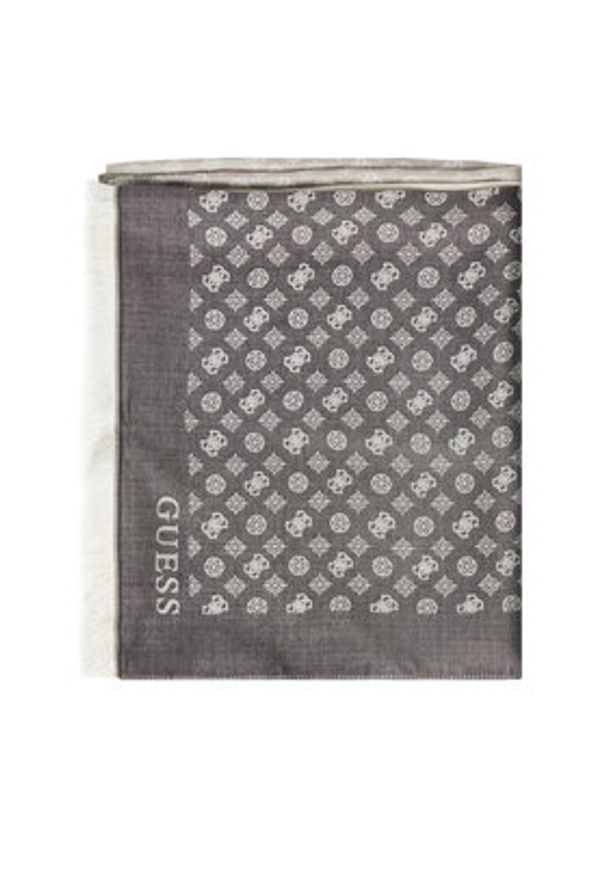 Guess Szal AW5337 VIS03 Szary. Kolor: szary. Materiał: materiał, wiskoza