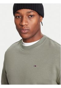 Tommy Jeans Bluza DM0DM20741 Zielony Regular Fit. Kolor: zielony. Materiał: syntetyk, bawełna #4