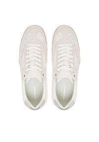 Karl Lagerfeld - KARL LAGERFELD Sneakersy Kandidate KL63826 Biały. Kolor: biały. Materiał: skóra, zamsz #3