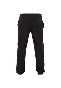 BUILD YOUR BRAND - Podstawowe Spodnie Dresowe Unisex Dla Dorosłych. Kolor: czarny. Materiał: dresówka