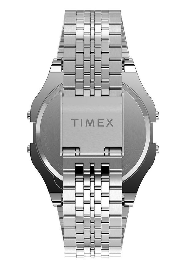 Timex - Zegarek TW2V25900. Kolor: srebrny. Materiał: materiał
