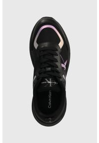 Calvin Klein Jeans sneakersy RETRO TENNIS HYPER MESH WN kolor czarny YW0YW01141. Nosek buta: okrągły. Zapięcie: sznurówki. Kolor: czarny. Materiał: mesh #2