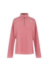 Regatta - Damski Polar Z Suwakiem Montes. Kolor: czerwony, wielokolorowy, różowy. Materiał: polar #1