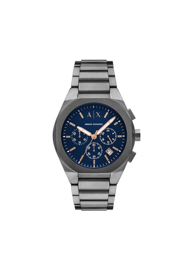 Armani Exchange Zegarek Rafael AX4182 Srebrny. Kolor: srebrny