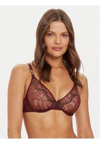 Chantelle X Biustonosz z fiszbiną Xtravagant C06GM9 Bordowy. Kolor: czerwony. Materiał: syntetyk #1
