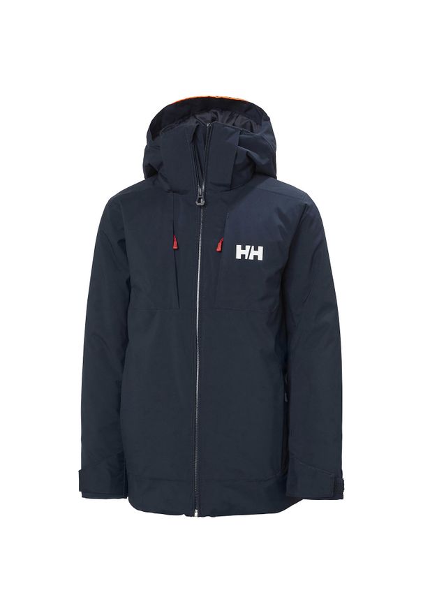 Kurtka dziecięca Helly Hansen alpha. Kolor: czarny, niebieski, wielokolorowy. Sport: narciarstwo