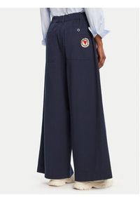 Weekend Max Mara Jeansy Lotus 2525136011 Granatowy Wide Leg. Kolor: niebieski