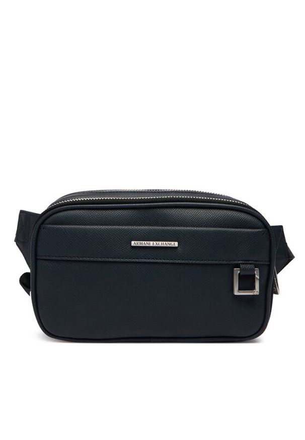 Armani Exchange Nerka XM002037 AF19931 UB100 Granatowy. Kolor: niebieski. Materiał: skóra