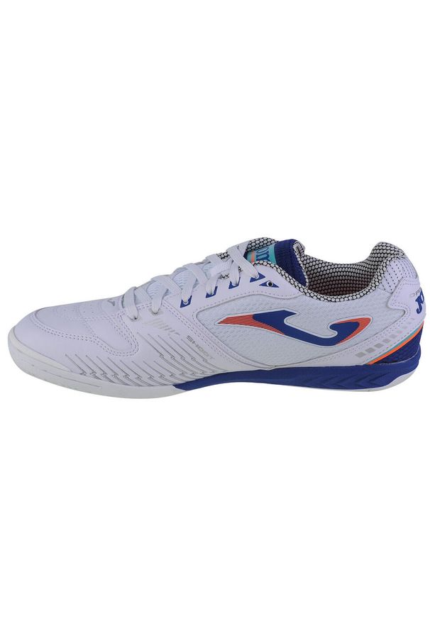 Buty piłkarskie Joma Dribling Indoor. Kolor: biały, wielokolorowy, niebieski. Sport: piłka nożna