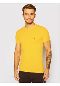 TOMMY HILFIGER - T-Shirt Tommy Hilfiger. Kolor: żółty