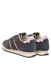 Tommy Jeans Sneakersy Tjw Low Profile Runner EN0EN02927 Brązowy. Kolor: brązowy. Materiał: materiał #2