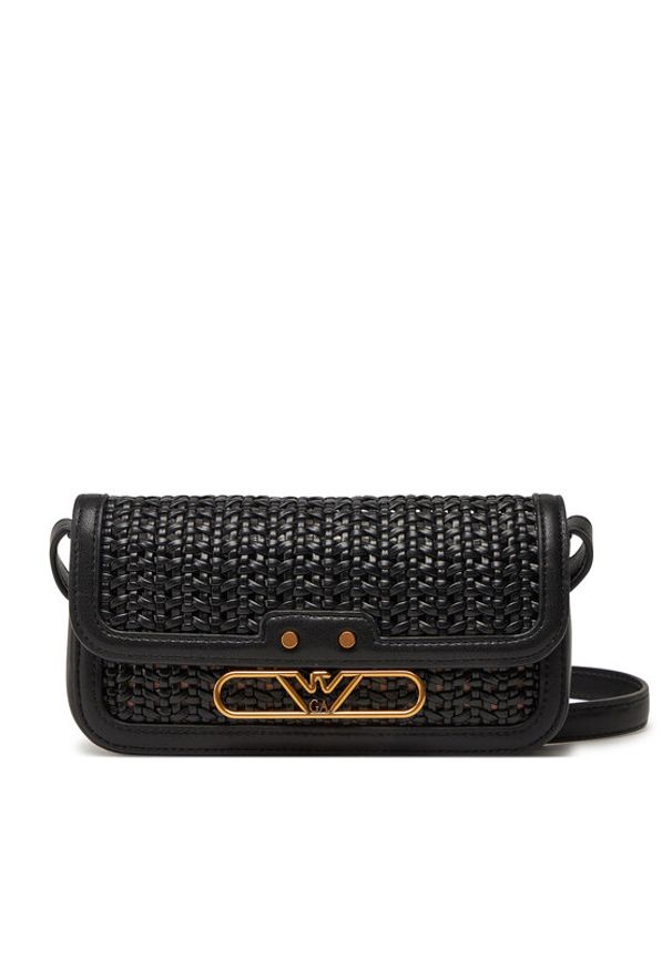 Emporio Armani Torebka EW001212 AF15873 UC001 Czarny. Kolor: czarny. Materiał: skórzane