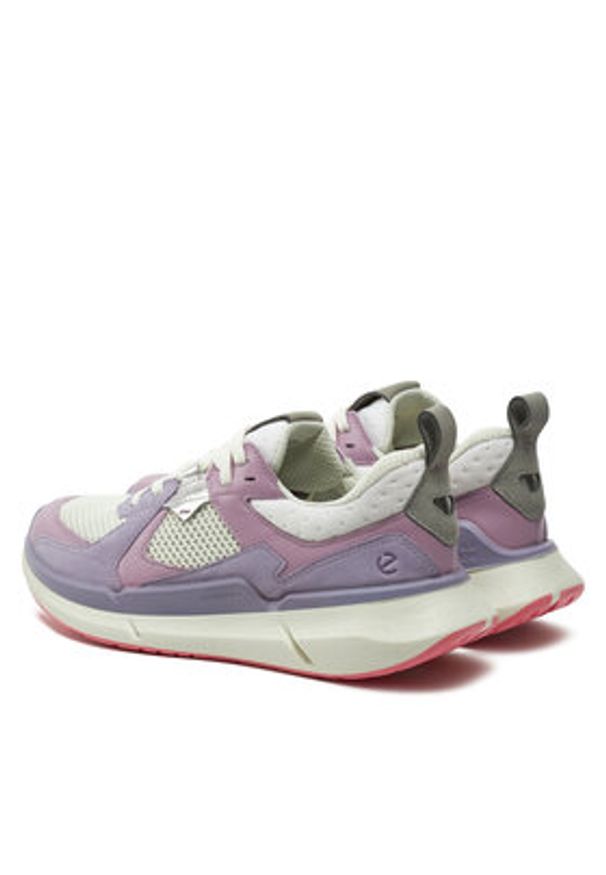 ecco - ECCO Sneakersy Biom 2.2 W 83077361063 Fioletowy. Kolor: fioletowy. Materiał: nubuk, skóra