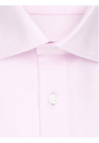 Seidensticker Koszula 01.653690 Różowy Slim Fit. Kolor: różowy. Materiał: bawełna #2