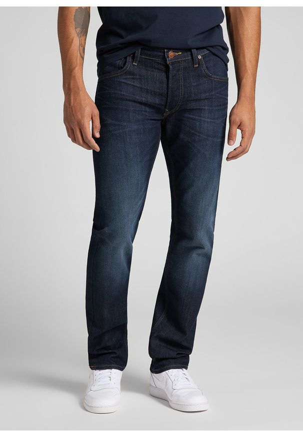 Lee - LEE DAREN BUTTON FLY MĘSKIE SPODNIE JEANSOWE STRONG HAND L706AADB 112117871