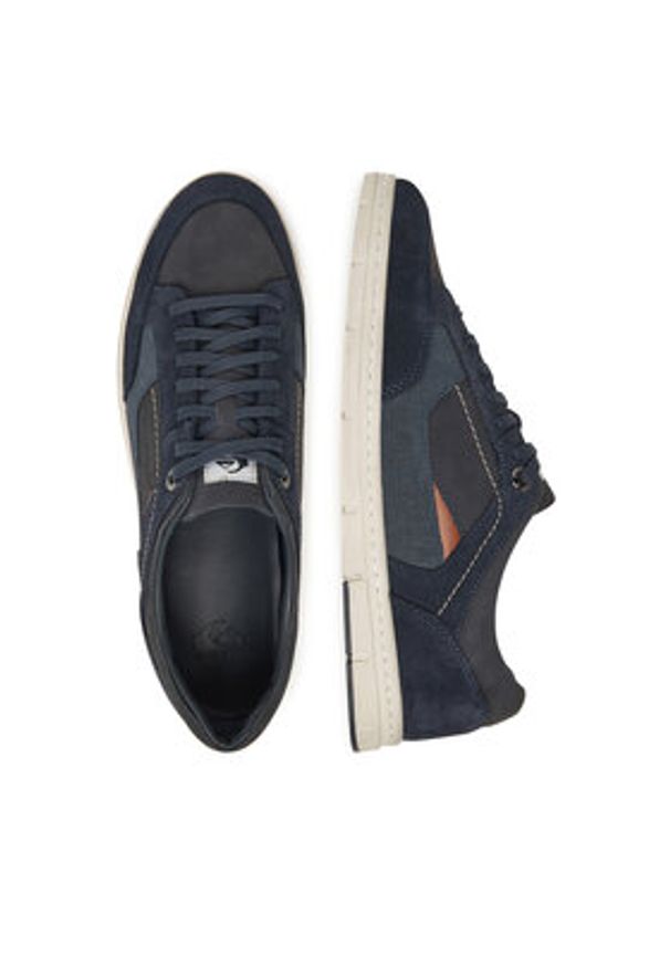 Quiksilver Sneakersy STONE2-101 MB Granatowy. Kolor: niebieski. Materiał: zamsz, skóra