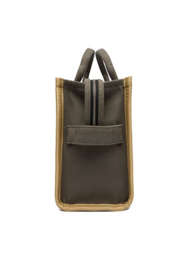 MARC JACOBS - Marc Jacobs Torebka The Jacquard Medium Tote Bag M0017027 Khaki. Kolor: brązowy