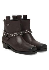 Liu Jo Botki Roxy 01 SF5047 P0102 Brązowy. Kolor: brązowy. Materiał: skóra #3