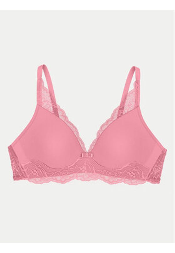 Triumph Biustonosz bezfiszbinowy Amourette Charm T10214457 Różowy. Kolor: różowy. Materiał: syntetyk