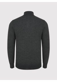 Pako Lorente - PAKO LORENTE – Grafitowy sweter męski ze stójką. Typ kołnierza: kołnierzyk stójkowy. Kolor: szary. Materiał: akryl, wełna. Sezon: zima, jesień #4