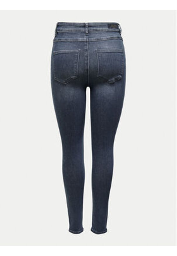 only - ONLY Jeansy Mila 15231285 Granatowy Skinny Fit. Kolor: niebieski