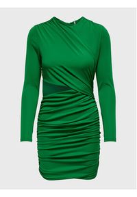 only - ONLY Sukienka koktajlowa Fox 15278003 Zielony Slim Fit. Kolor: zielony. Materiał: syntetyk. Styl: wizytowy
