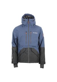 PEAK MOUNTAIN - Wodoodporna kurtka Peak Mountain Cesna. Kolor: niebieski. Sezon: zima. Sport: narciarstwo #1