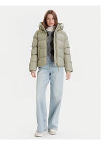 Marc O'Polo Denim Kurtka puchowa 500 0006 296 Zielony Regular Fit. Typ kołnierza: polo. Kolor: zielony. Materiał: syntetyk #5