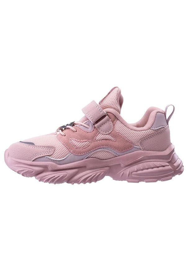 Iguana - Dziewczęce Buty Sportowe Bonsi. Kolor: różowy. Styl: sportowy. Sport: turystyka piesza