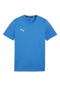 Puma - Męska Koszulka Team Goal Casuals. Kolor: niebieski. Sport: turystyka piesza