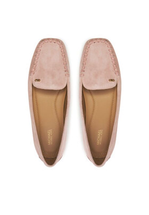 MICHAEL Michael Kors Mokasyny Eve 40T4EVFR1S Różowy. Kolor: różowy. Materiał: zamsz, skóra