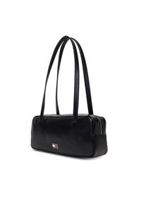 Tommy Jeans Torebka Tjw City Shoulder Bag AW0AW18075 Czarny. Kolor: czarny. Materiał: skórzane #2