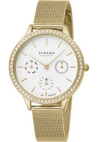 Zegarek Strand Zegarek damski Strand S704LMGIMG złoty. Kolor: złoty #1