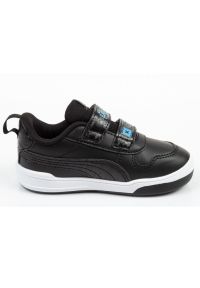 Buty Puma Multiflex 39256 002 czarne. Zapięcie: rzepy. Kolor: czarny. Materiał: materiał, skóra ekologiczna. Szerokość cholewki: normalna #7