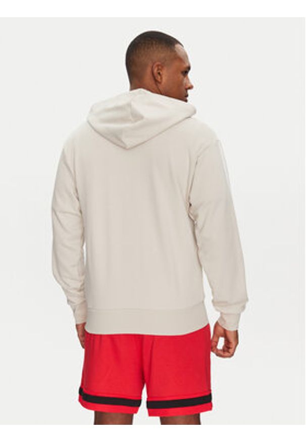 Adidas - adidas Bluza Essentials 3-Stripes JE6340 Beżowy Regular Fit. Kolor: beżowy. Materiał: bawełna