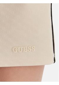 Guess Szorty sportowe V6GD08 K3004 Écru Relaxed Fit. Materiał: wiskoza #2