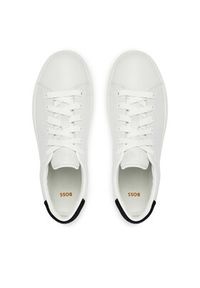 BOSS Sneakersy Kieran 50536393 Beżowy. Kolor: beżowy. Materiał: skóra #5