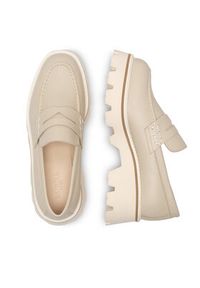 Badura Loafersy GISELLE-24SS202 Beżowy. Kolor: beżowy. Materiał: skóra #8